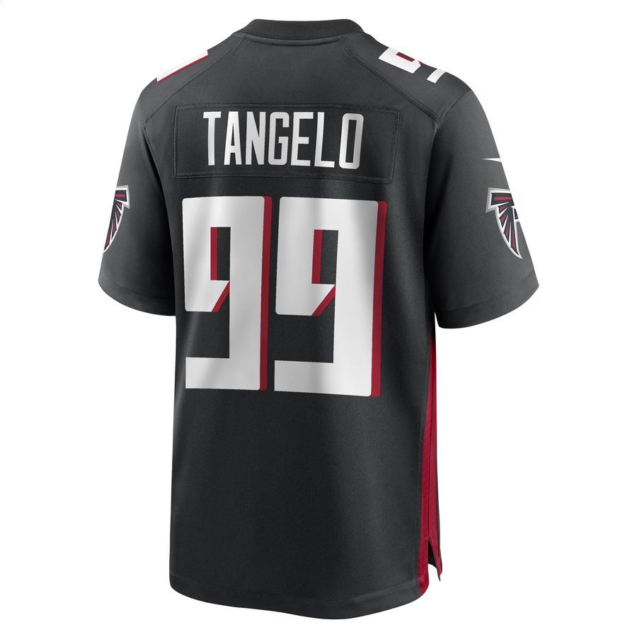 Derrick Tangelo Atlanta Falcons Black Football Jersey 3 Derrick Tangelo Atlanta Falcons Black Football Jersey word3
