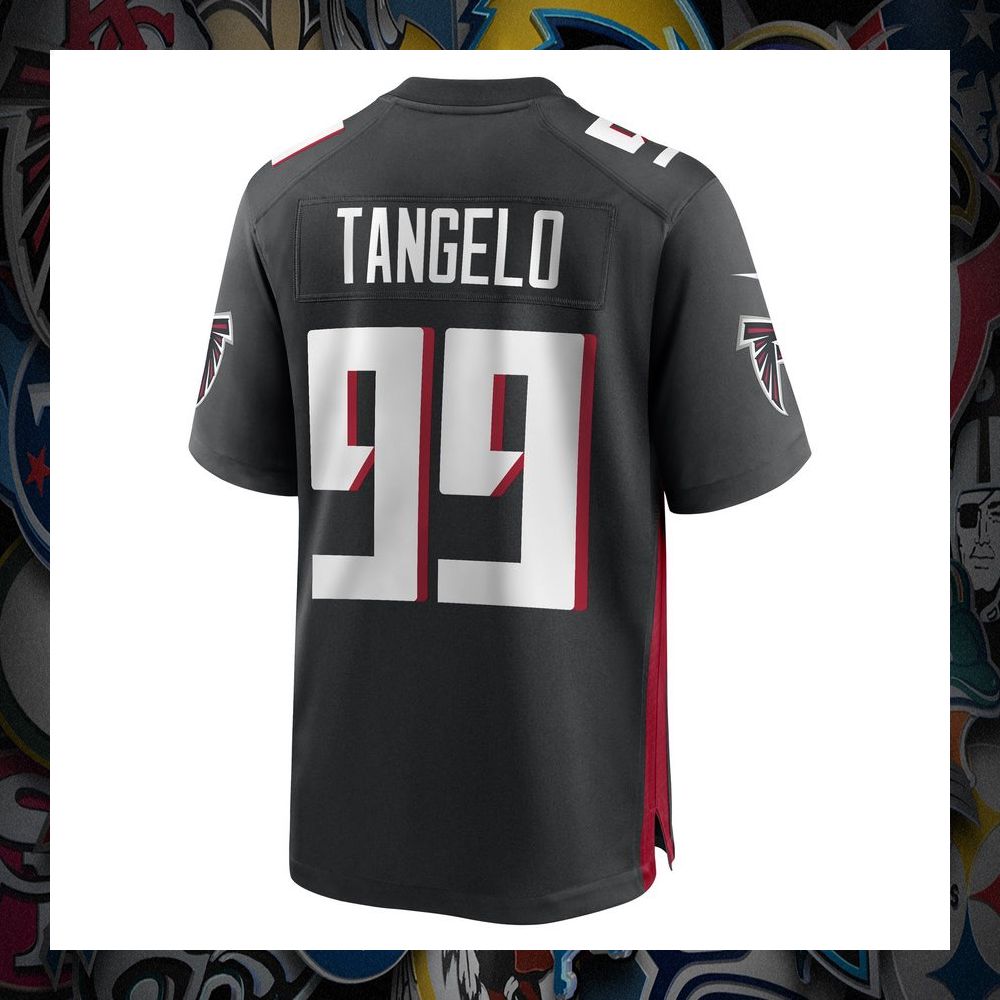 Derrick Tangelo Atlanta Falcons Black Football Jersey 7 Derrick Tangelo Atlanta Falcons Black Football Jersey word3