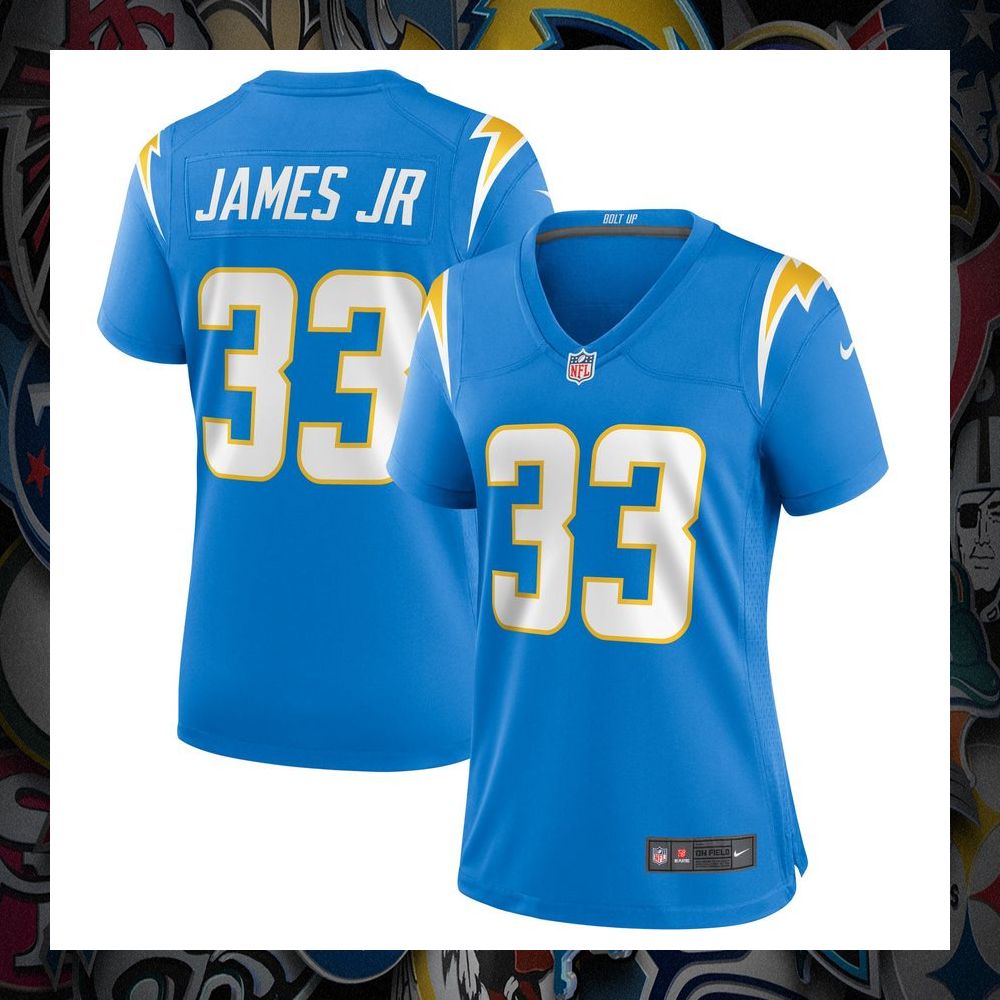 Derwin James Los Angeles Chargers Powder Blue Football Jersey 5 Derwin James Los Angeles Chargers Powder Blue Football Jersey word3