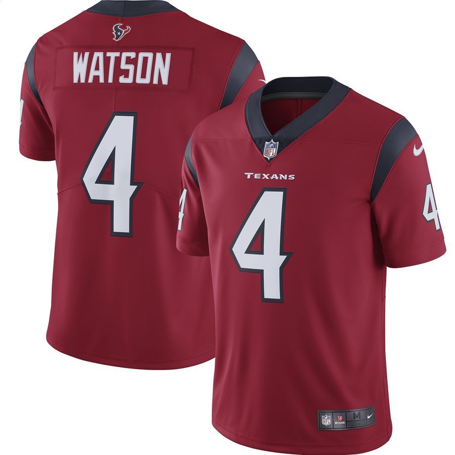 Deshaun Watson Houston Texans Vapor Limited Red Football Jersey 4 Deshaun Watson Houston Texans Vapor Limited Red Football Jersey word1