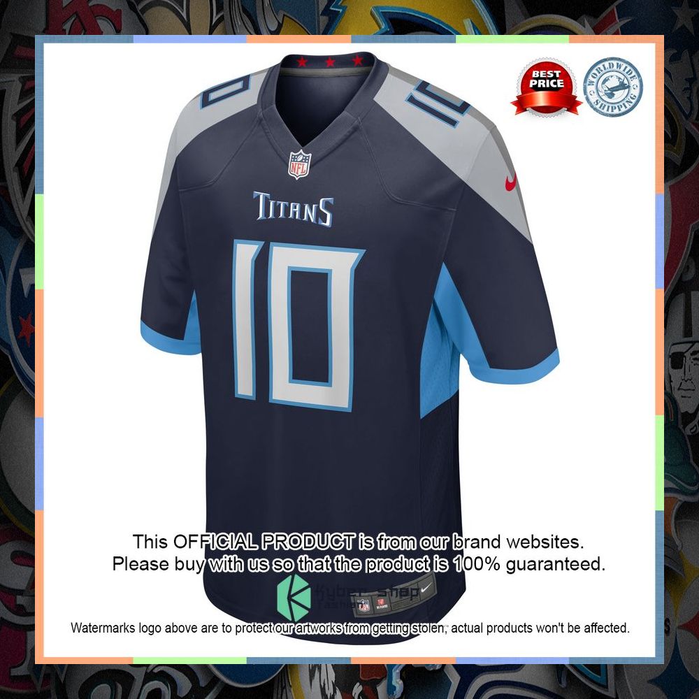Dez Fitzpatrick Tennessee Titans Navy Football Jersey 6 Dez Fitzpatrick Tennessee Titans Navy Football Jersey word3
