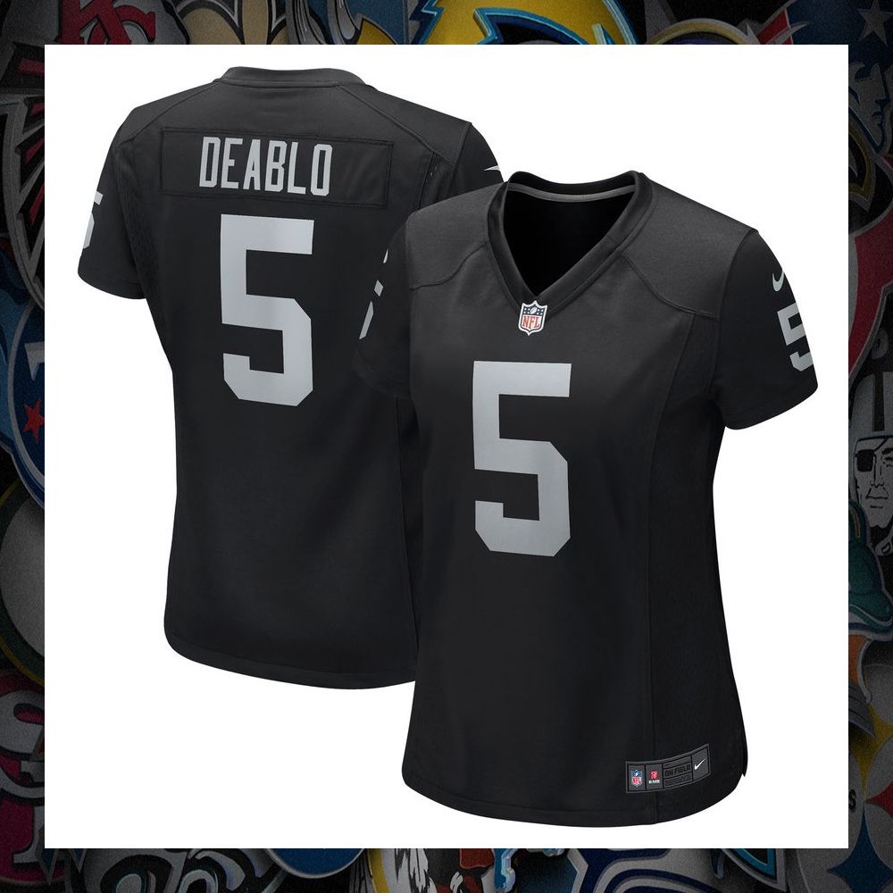 Divine Deablo Las Vegas Raiders Black Football Jersey 29 Divine Deablo Las Vegas Raiders Black Football Jersey word2