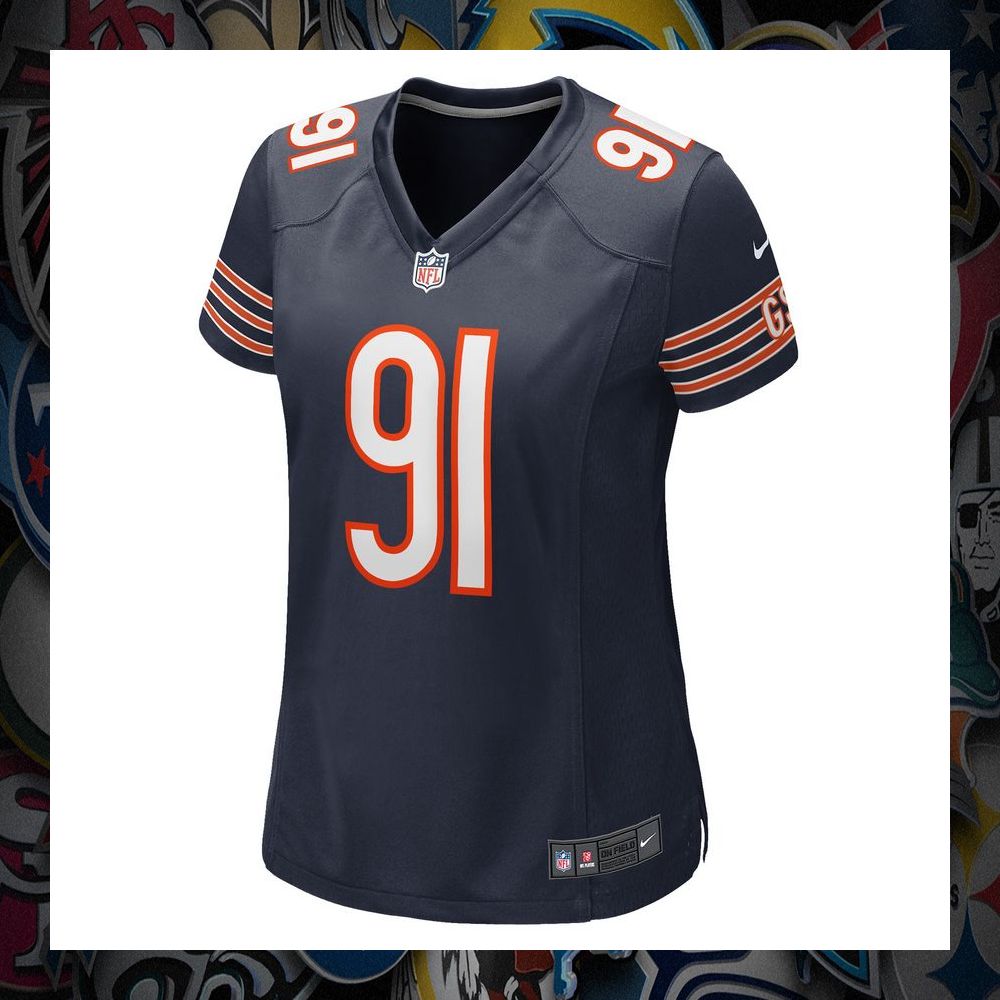 Dominique Robinson Chicago Bears Navy Football Jersey 31 Dominique Robinson Chicago Bears Navy Football Jersey word2