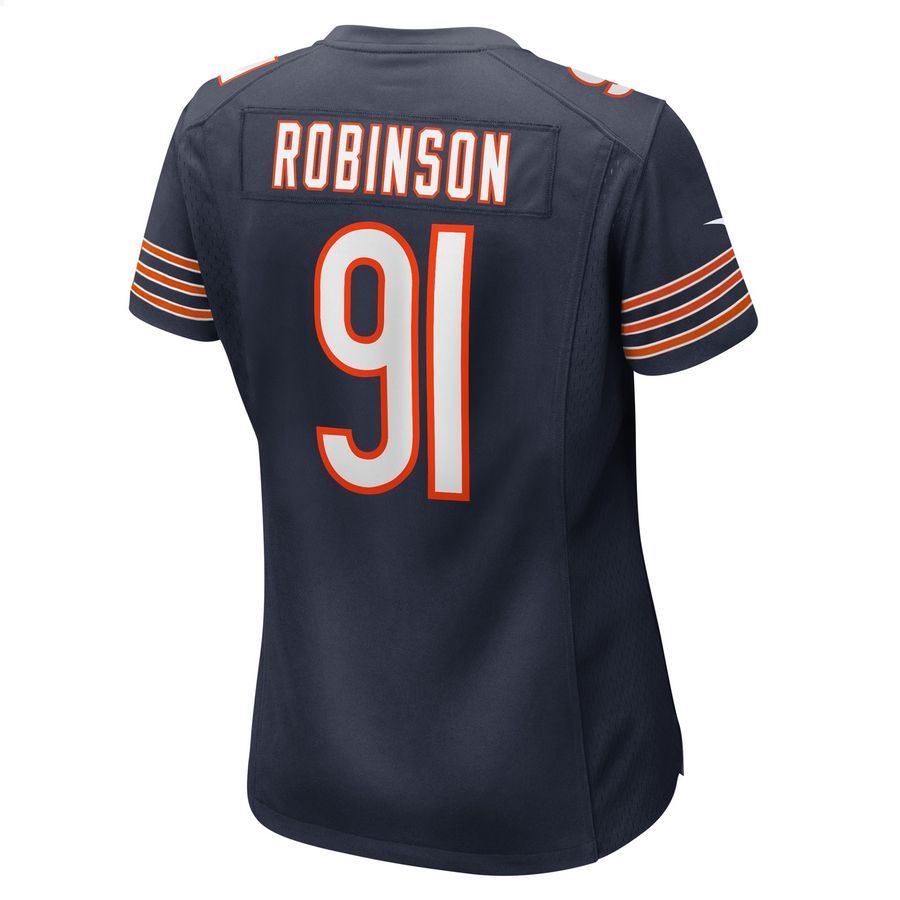 Dominique Robinson Chicago Bears Navy Football Jersey 28 Dominique Robinson Chicago Bears Navy Football Jersey word2