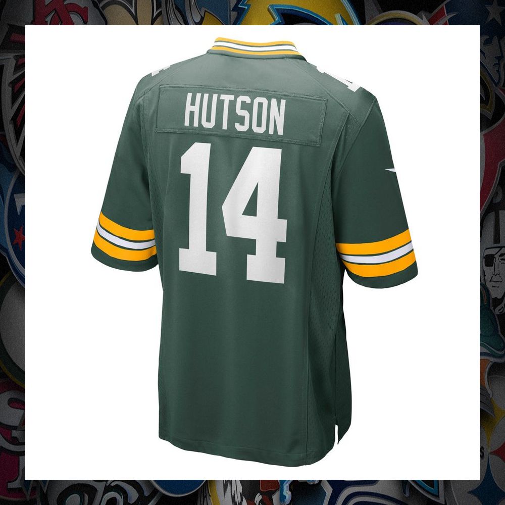 Don Hutson Green Bay Packers Retired Green Football Jersey 7 Don Hutson Green Bay Packers Retired Green Football Jersey word2
