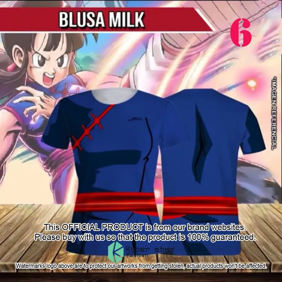 DragonBall Blusa Milk T-Shirt