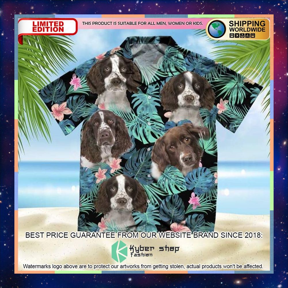 Drentse Patrijshond Summer Leaves Hawaiian Shirt 3 Drentse Patrijshond Summer Leaves Hawaiian Shirt word1