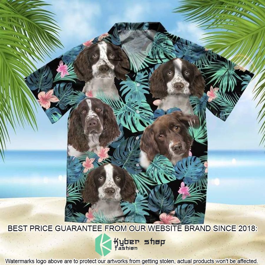 Drentse Patrijshond Summer Leaves Hawaiian Shirt