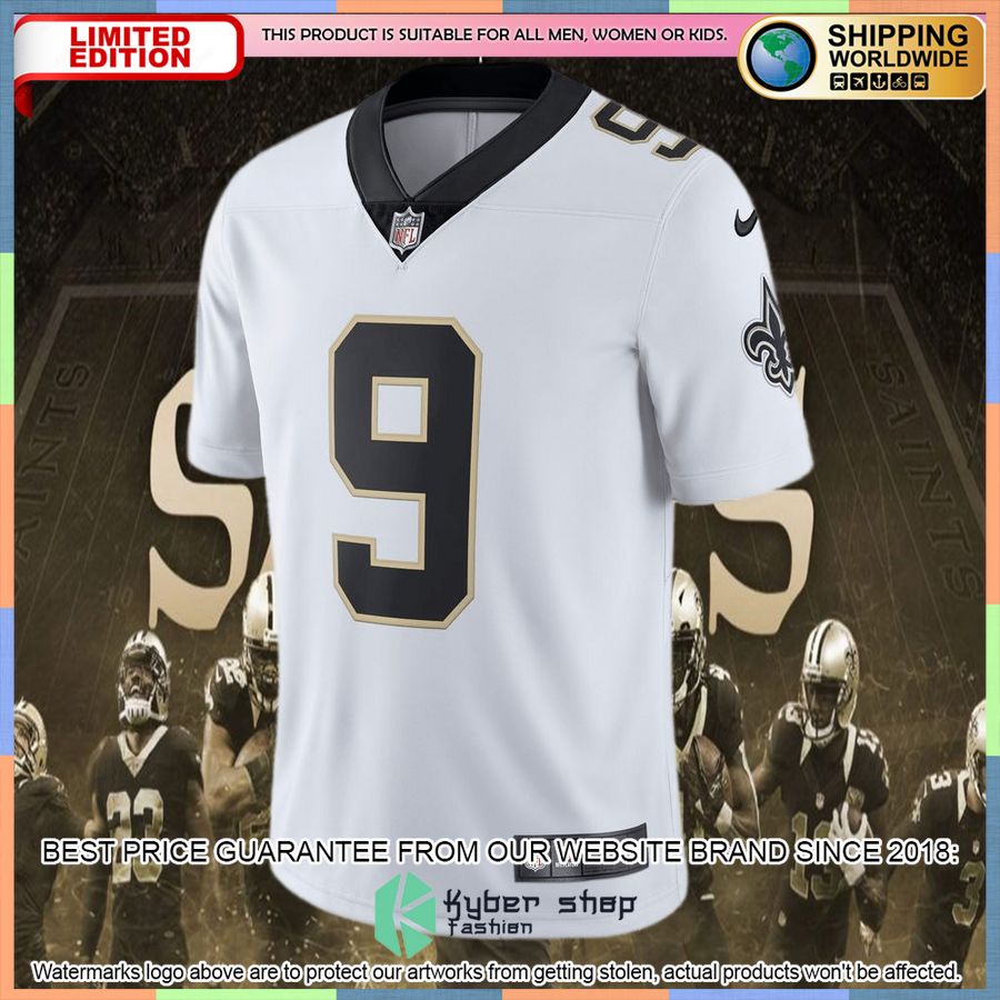 Drew Brees New Orleans Saints Vapor Untouchable White Football Jersey 5 Drew Brees New Orleans Saints Vapor Untouchable White Football Jersey word3