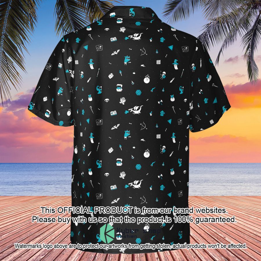 Dungeons and Dragons Pattern Hawaiian Shirt 3 Dungeons and Dragons Pattern Hawaiian Shirt word3