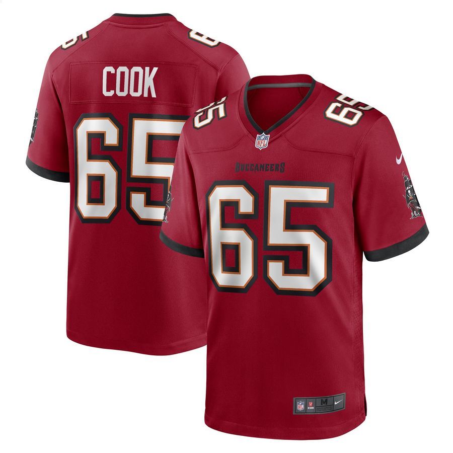 Dylan Cook Tampa Bay Buccaneers Red Football Jersey