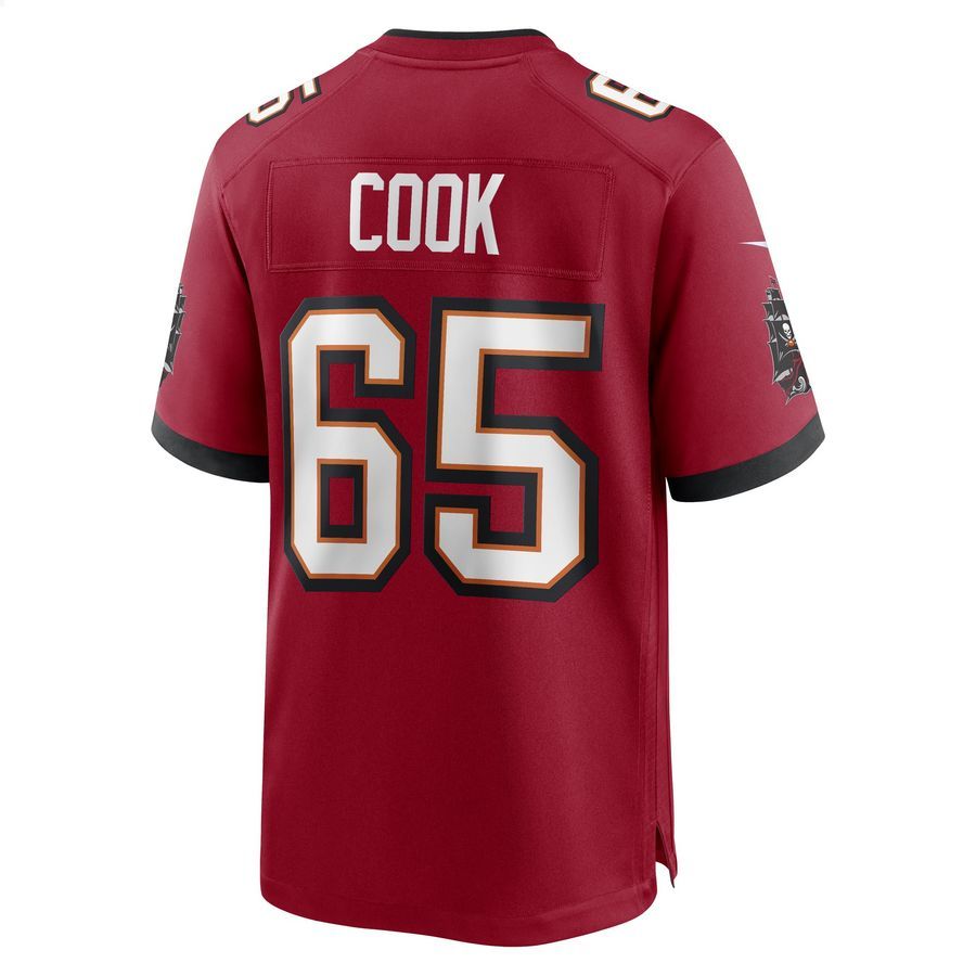 Dylan Cook Tampa Bay Buccaneers Red Football Jersey 3 Dylan Cook Tampa Bay Buccaneers Red Football Jersey word2