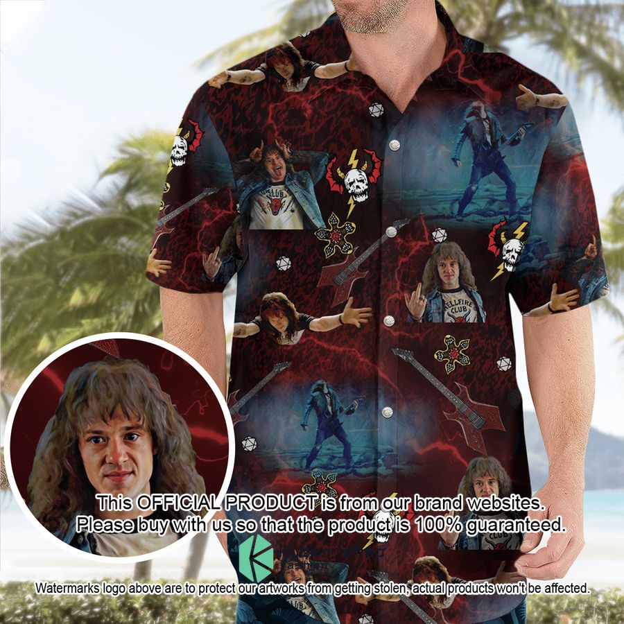Eddie Munson Hawaiian Shirt