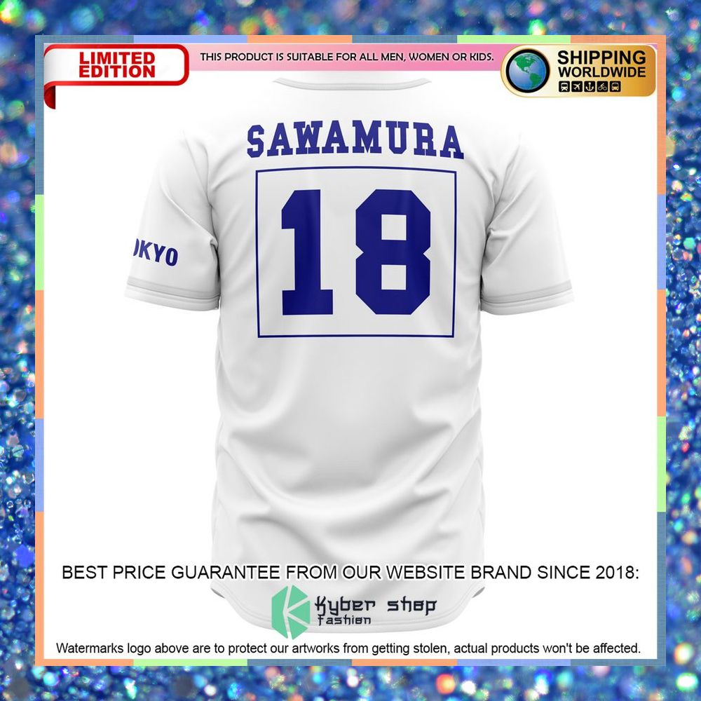 Eijun Sawamura Ace Of Diamond Baseball Jersey 6 Eijun Sawamura Ace Of Diamond Baseball Jersey word2