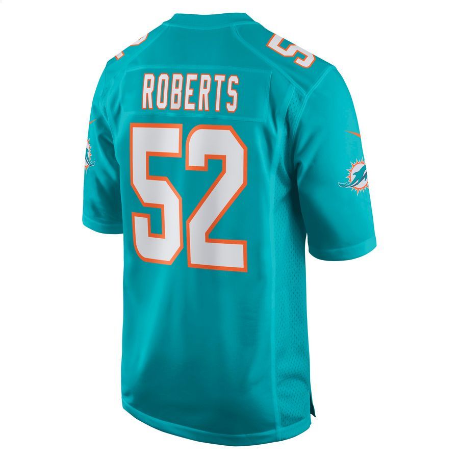 Elandon Roberts Miami Dolphins Aqua Football Jersey 3 Elandon Roberts Miami Dolphins Aqua Football Jersey word1