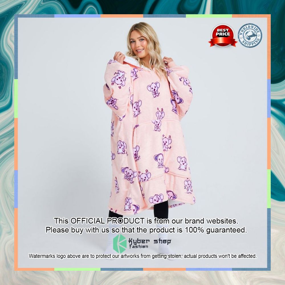 Elephant Oodie Blanket Hoodie 11 Elephant Oodie Blanket Hoodie word1