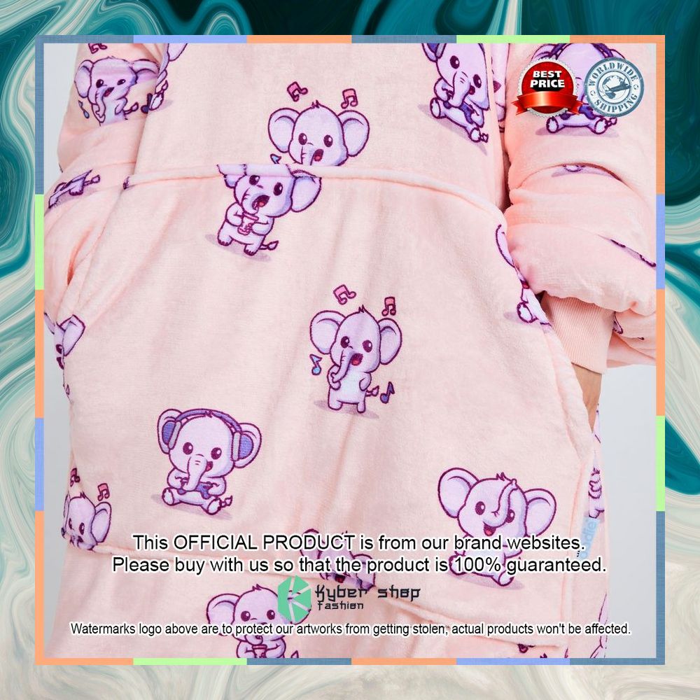 Elephant Oodie Blanket Hoodie 12 Elephant Oodie Blanket Hoodie word1