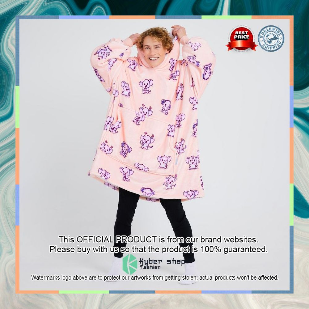 Elephant Oodie Blanket Hoodie 14 Elephant Oodie Blanket Hoodie word1