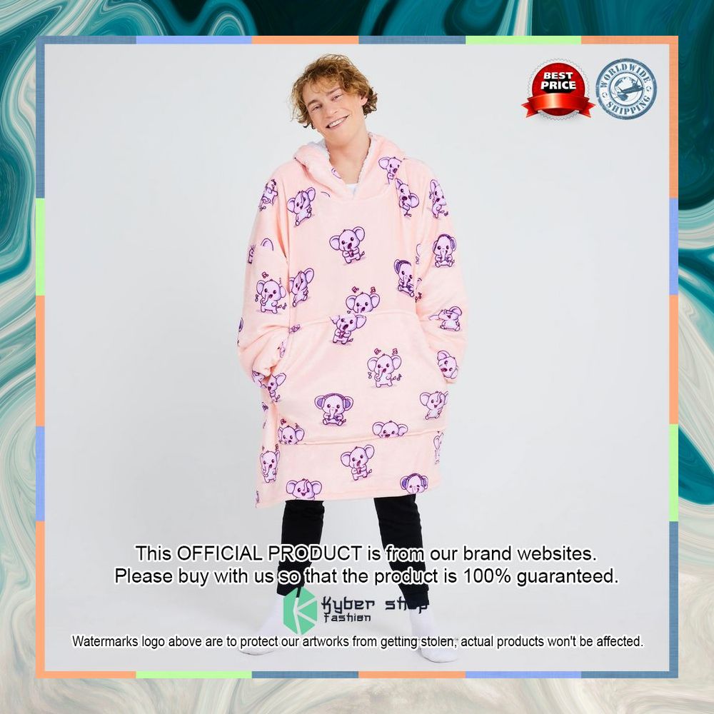 Elephant Oodie Blanket Hoodie 16 Elephant Oodie Blanket Hoodie word1
