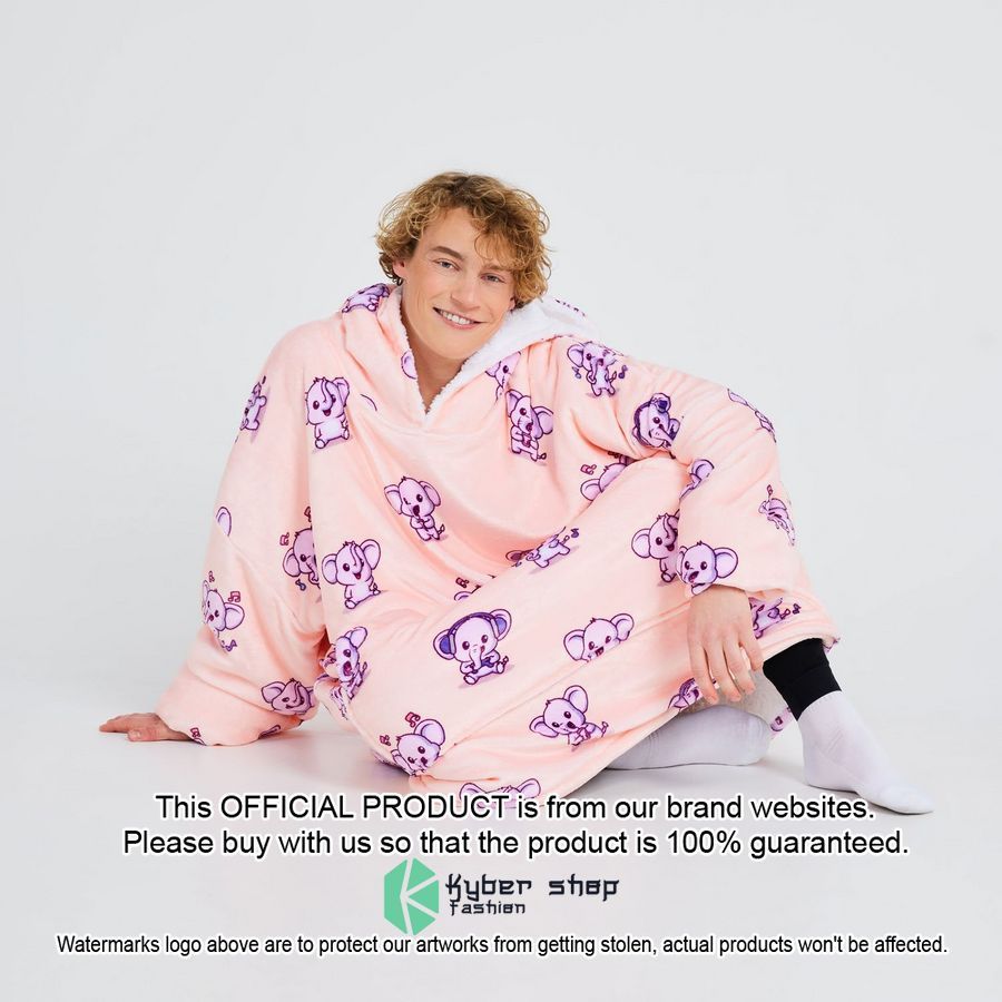 Elephant Oodie Blanket Hoodie 9 Elephant Oodie Blanket Hoodie word1