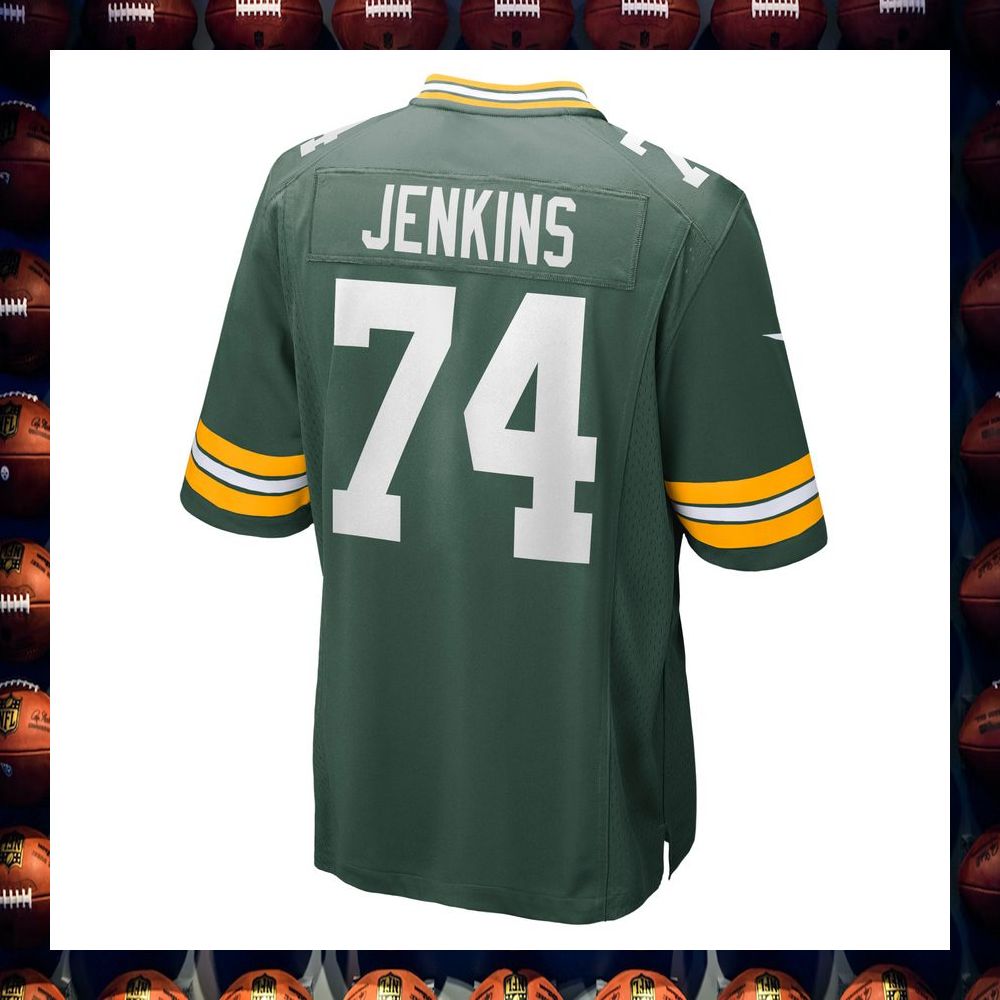 Elgton Jenkins Green Bay Packers Green Football Jersey 3 Elgton Jenkins Green Bay Packers Green Football Jersey word3