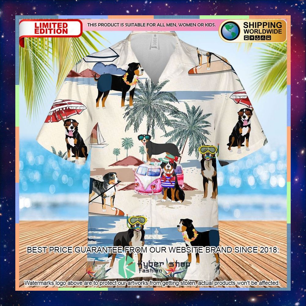 Entlebucher Mountain Summer Beach Hawaiian Shirt 3 Entlebucher Mountain Summer Beach Hawaiian Shirt word3