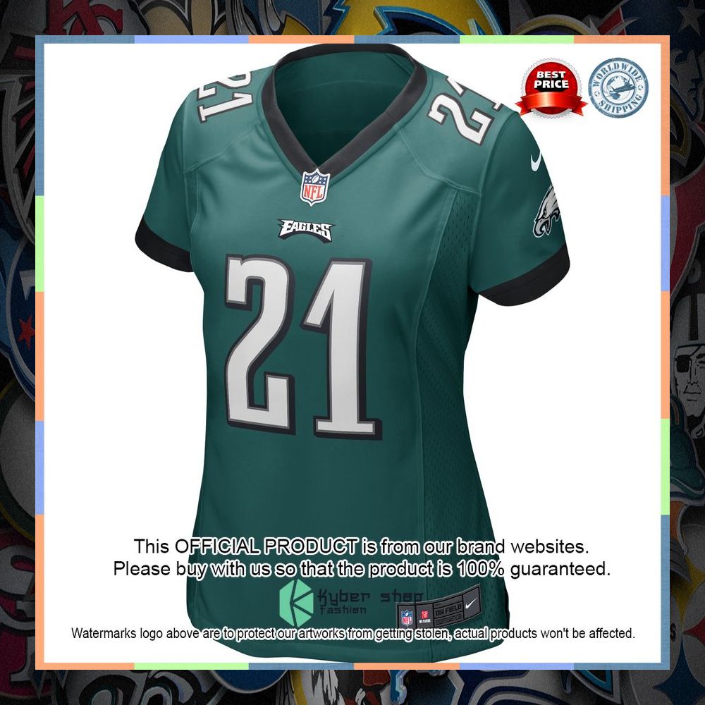 Eric Allen Philadelphia Eagles Women's Football Retired Midnight Green Football Jersey 6 Eric Allen Philadelphia Eagles Women's Football Retired Midnight Green Football Jersey word3
