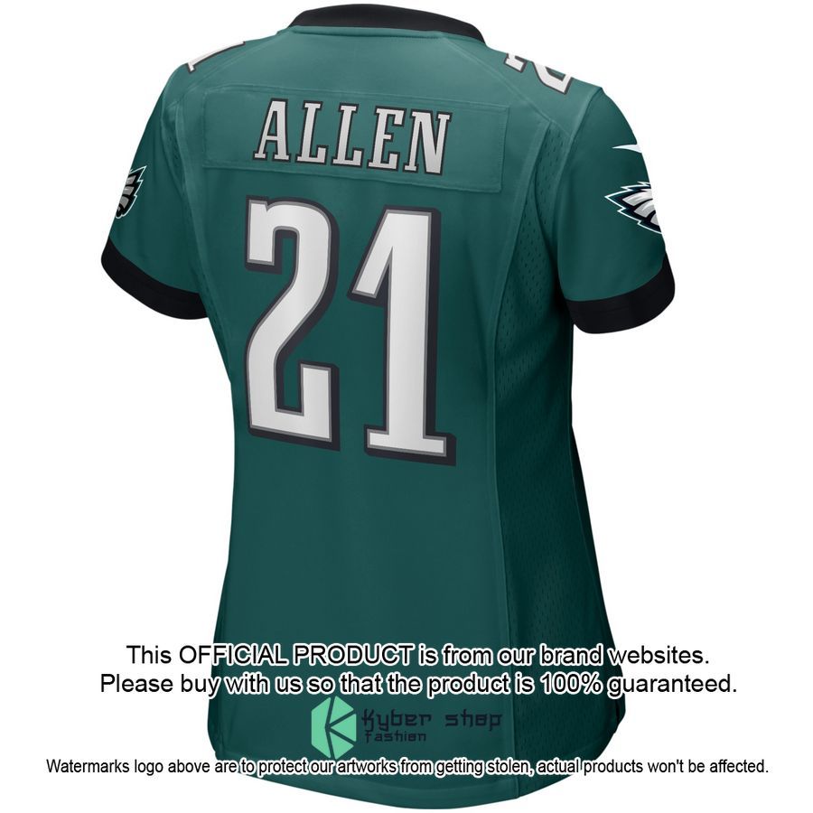 Eric Allen Philadelphia Eagles Women's Football Retired Midnight Green Football Jersey 3 Eric Allen Philadelphia Eagles Women's Football Retired Midnight Green Football Jersey word3