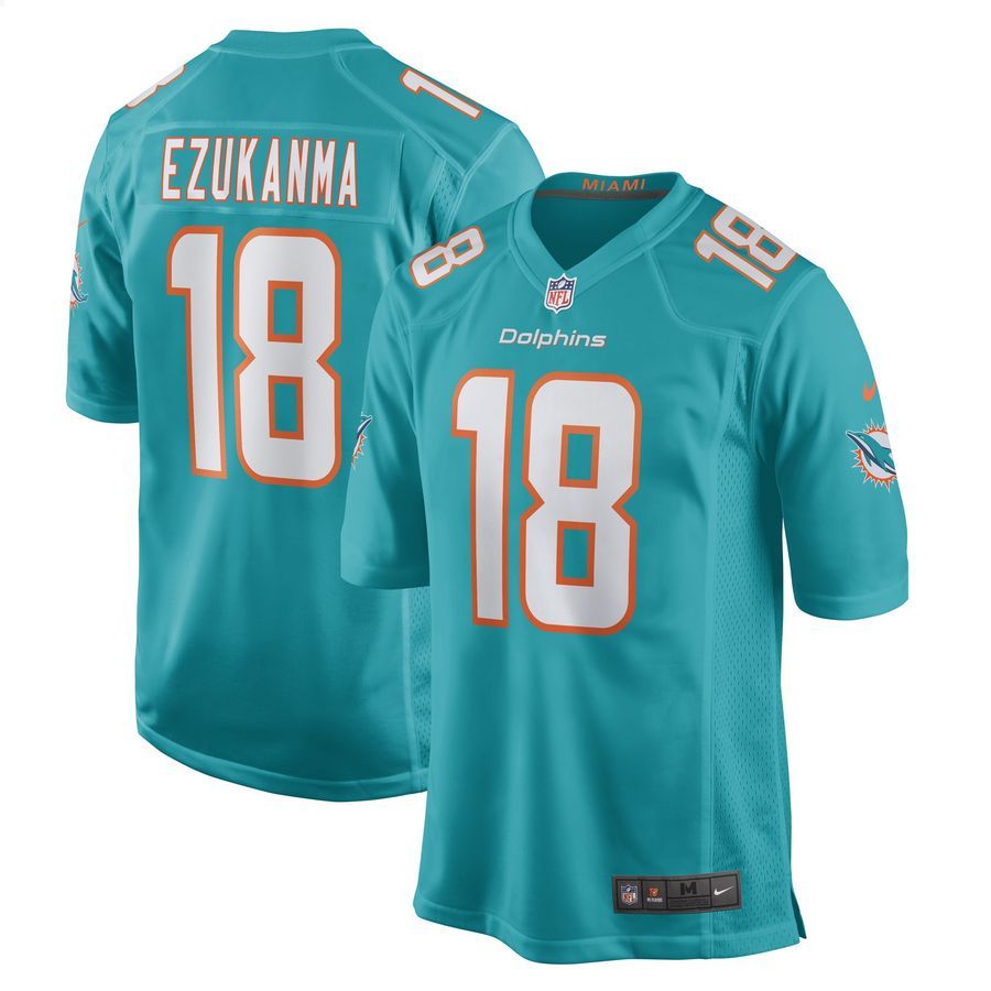 Erik Ezukanma Miami Dolphins Aqua Football Jersey 4 Erik Ezukanma Miami Dolphins Aqua Football Jersey word3