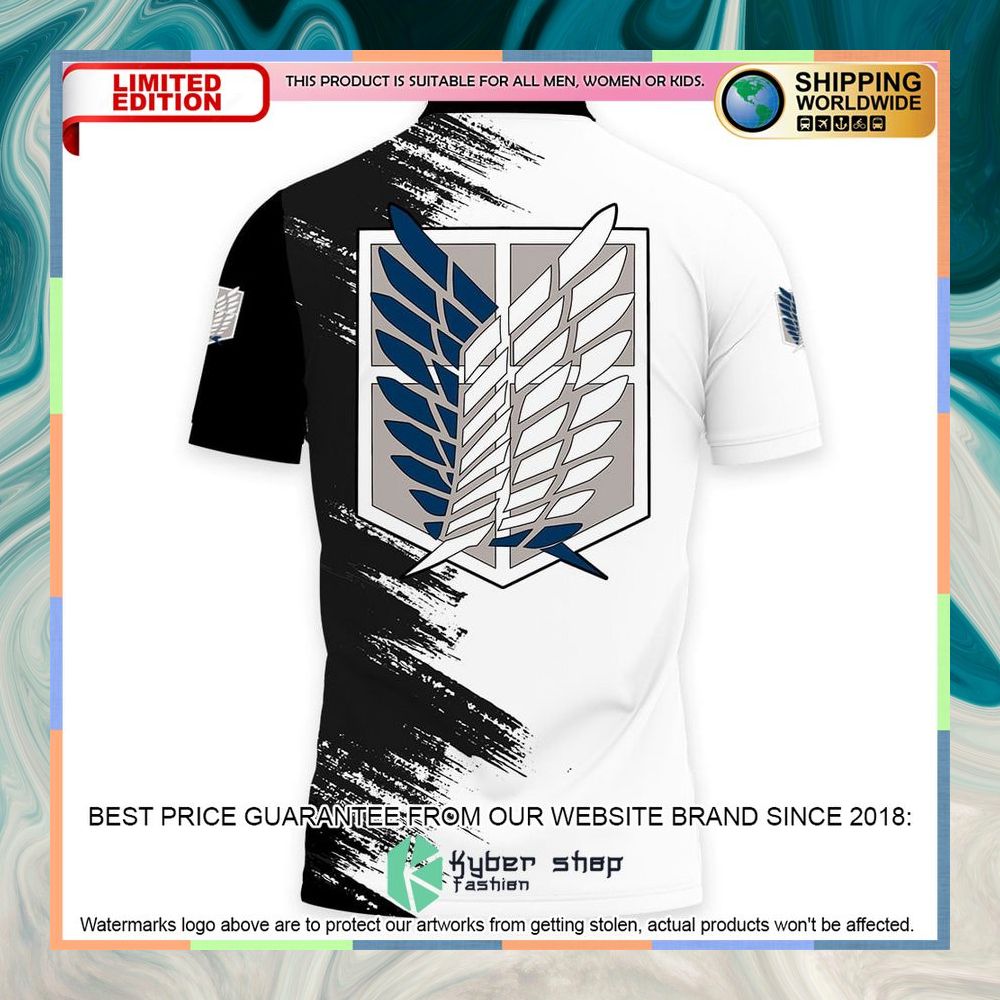 Erwin Smith Attack On Titan Anime Polo Shirt 6 Erwin Smith Attack On Titan Anime Polo Shirt word3
