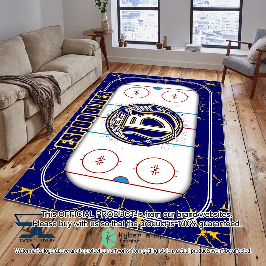 Espoo Blues Carpet Rug word1