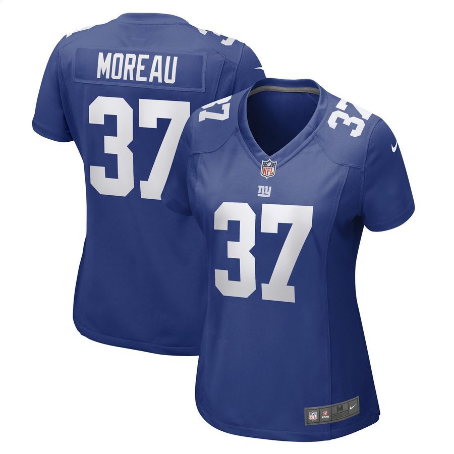 Fabian Moreau New York Giants Royal Football Jersey