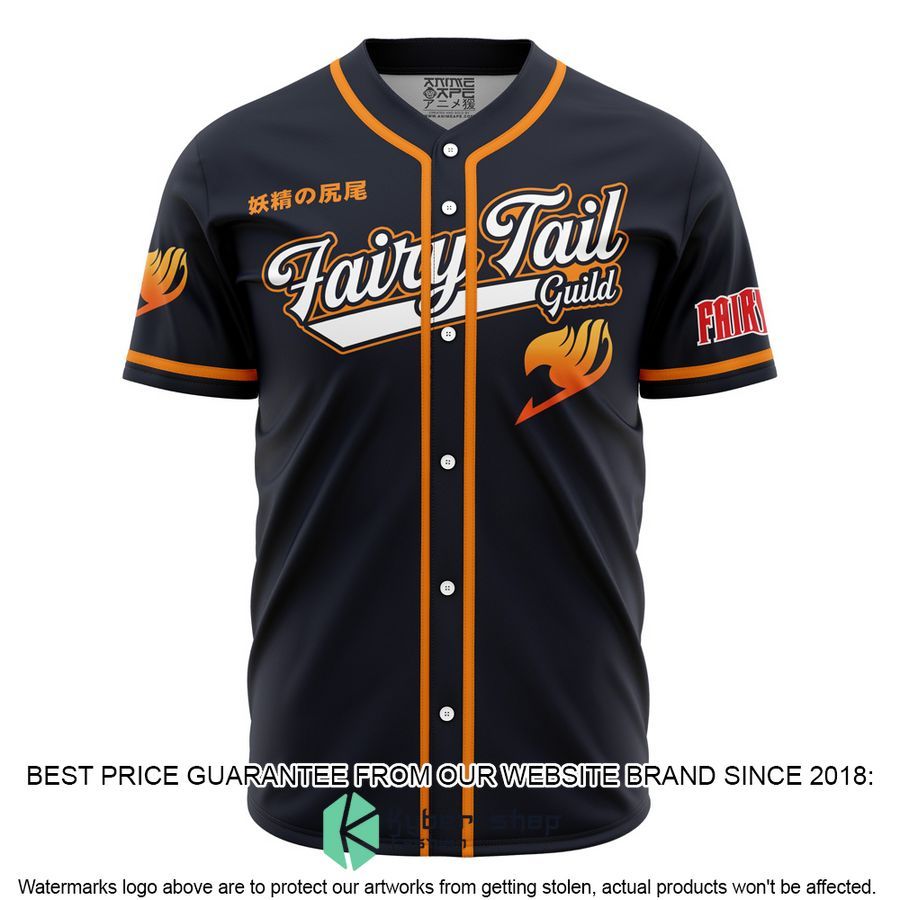 Fairy Tail Guild Fairy Tail Baseball Jersey word3