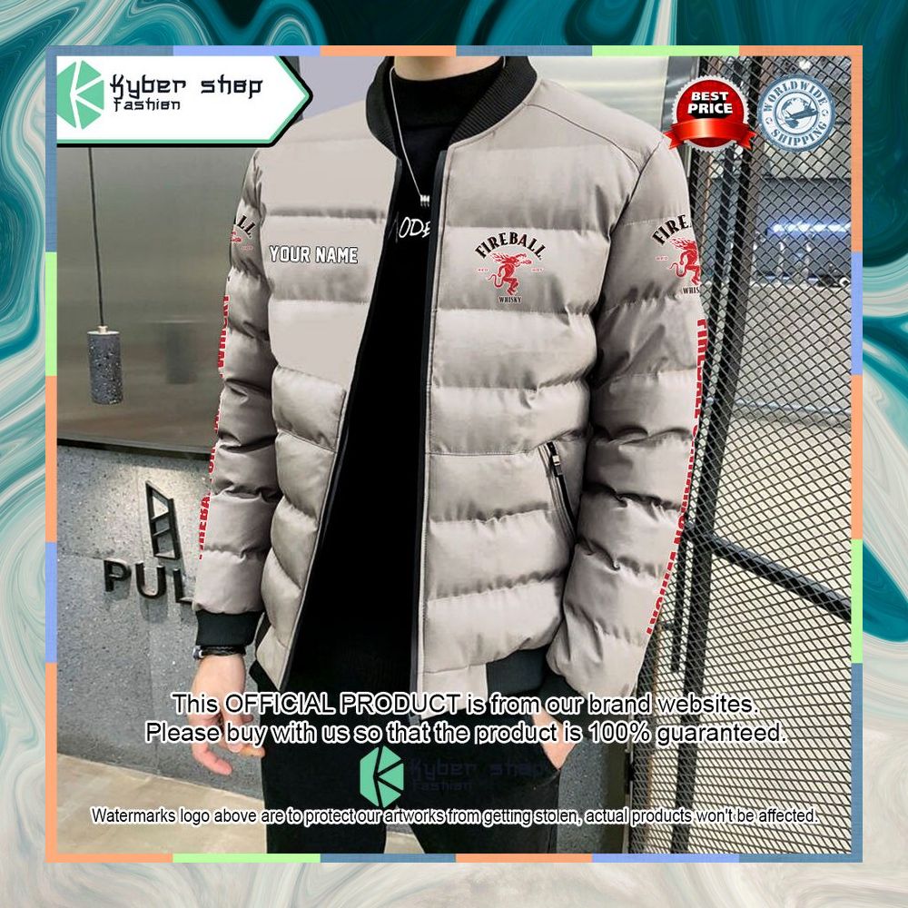 Fireball Cinnamon Whisky Custom Puffer Down Jacket 8 Fireball Cinnamon Whisky Custom Puffer Down Jacket word3