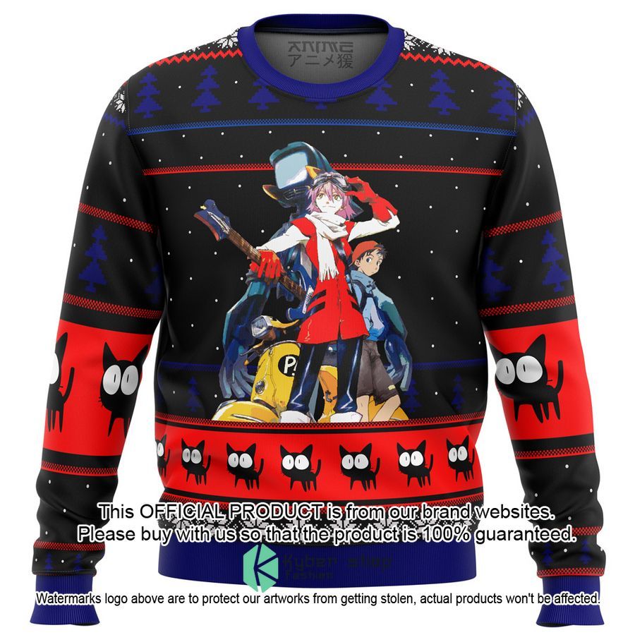 FLCL Poster Ugly Christmas Sweater word3
