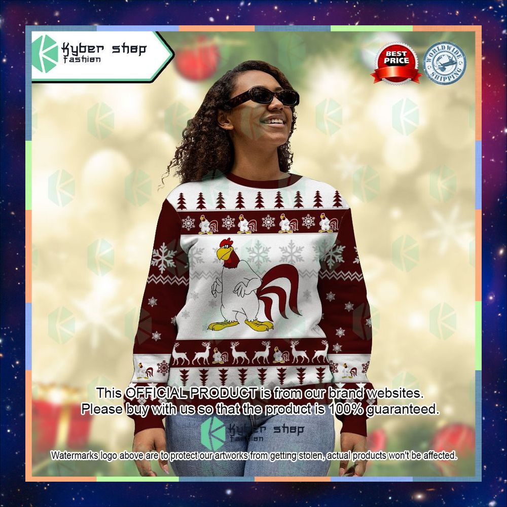 Foghorn Leghorn Looney Tunes Ugly Sweater 9 Foghorn Leghorn Looney Tunes Ugly Sweater word1
