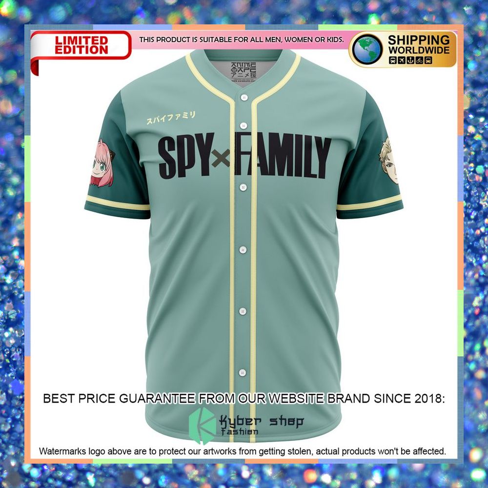 Forger Spy X Family Baseball Jersey 5 Forger Spy X Family Baseball Jersey word1