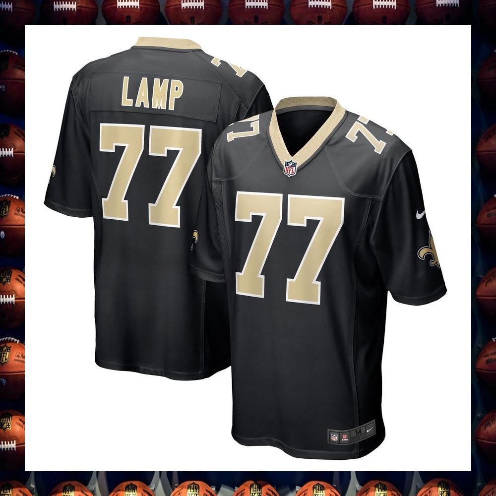 Forrest Lamp New Orleans Saints Black Football Jersey