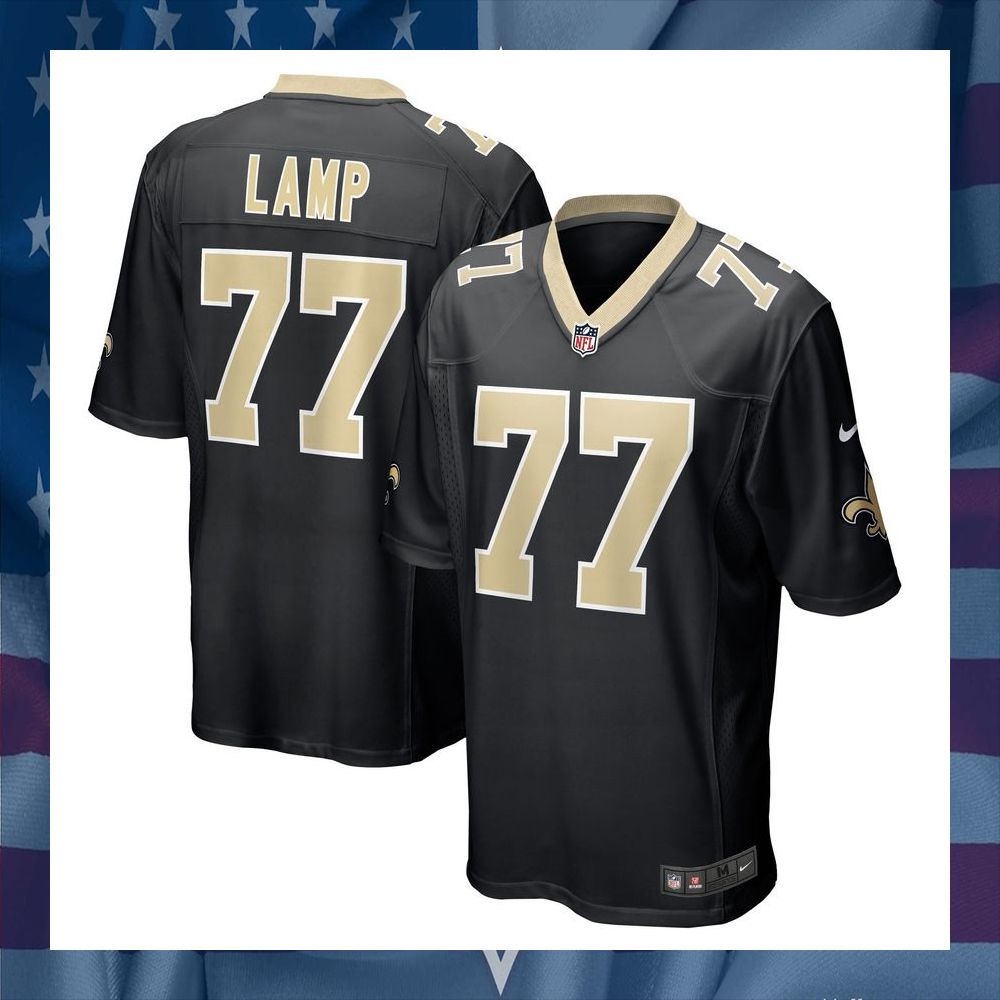 Forrest Lamp New Orleans Saints Black Football Jersey 8 Forrest Lamp New Orleans Saints Black Football Jersey word1