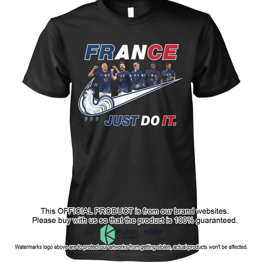 France World cup team Just Do It Shirt, Hoodie