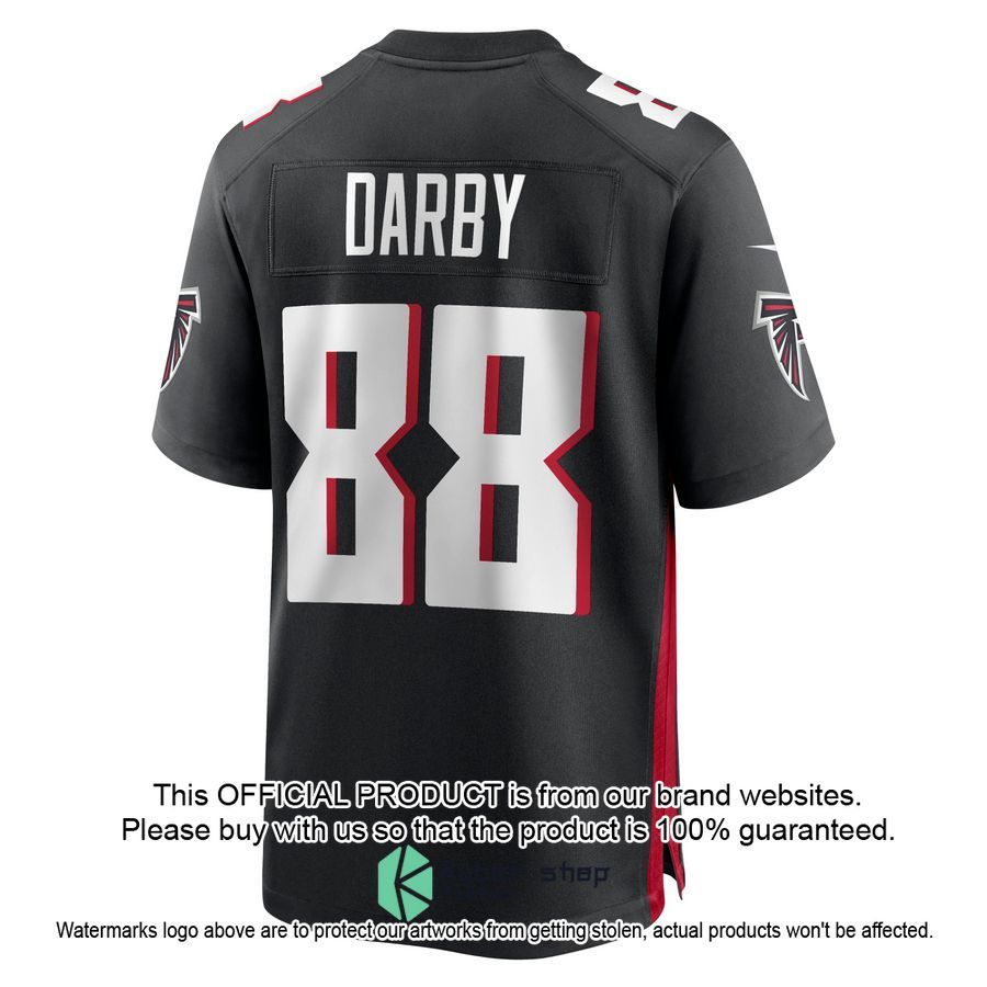 Frank Darby Atlanta Falcons Black Football Jersey 3 Frank Darby Atlanta Falcons Black Football Jersey word1