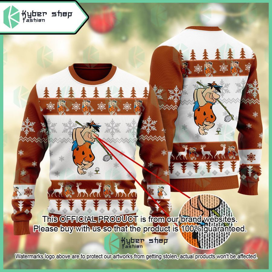 Fred Flintstone The Flintstones Christmas Sweater