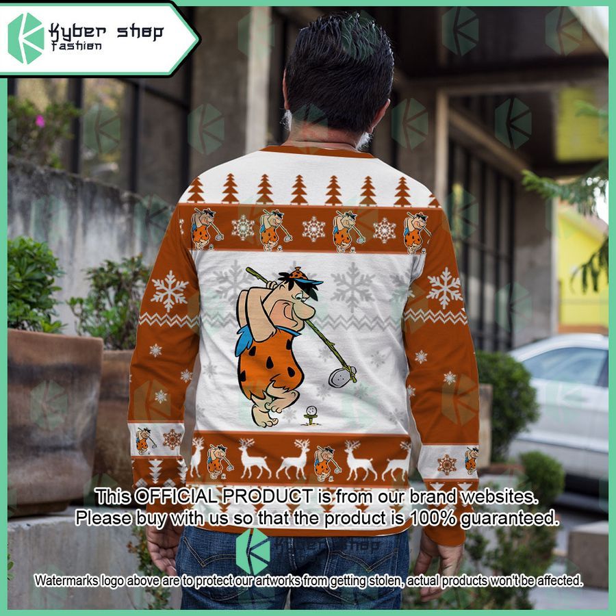 Fred Flintstone The Flintstones Christmas Sweater 3 Fred Flintstone The Flintstones Christmas Sweater word2