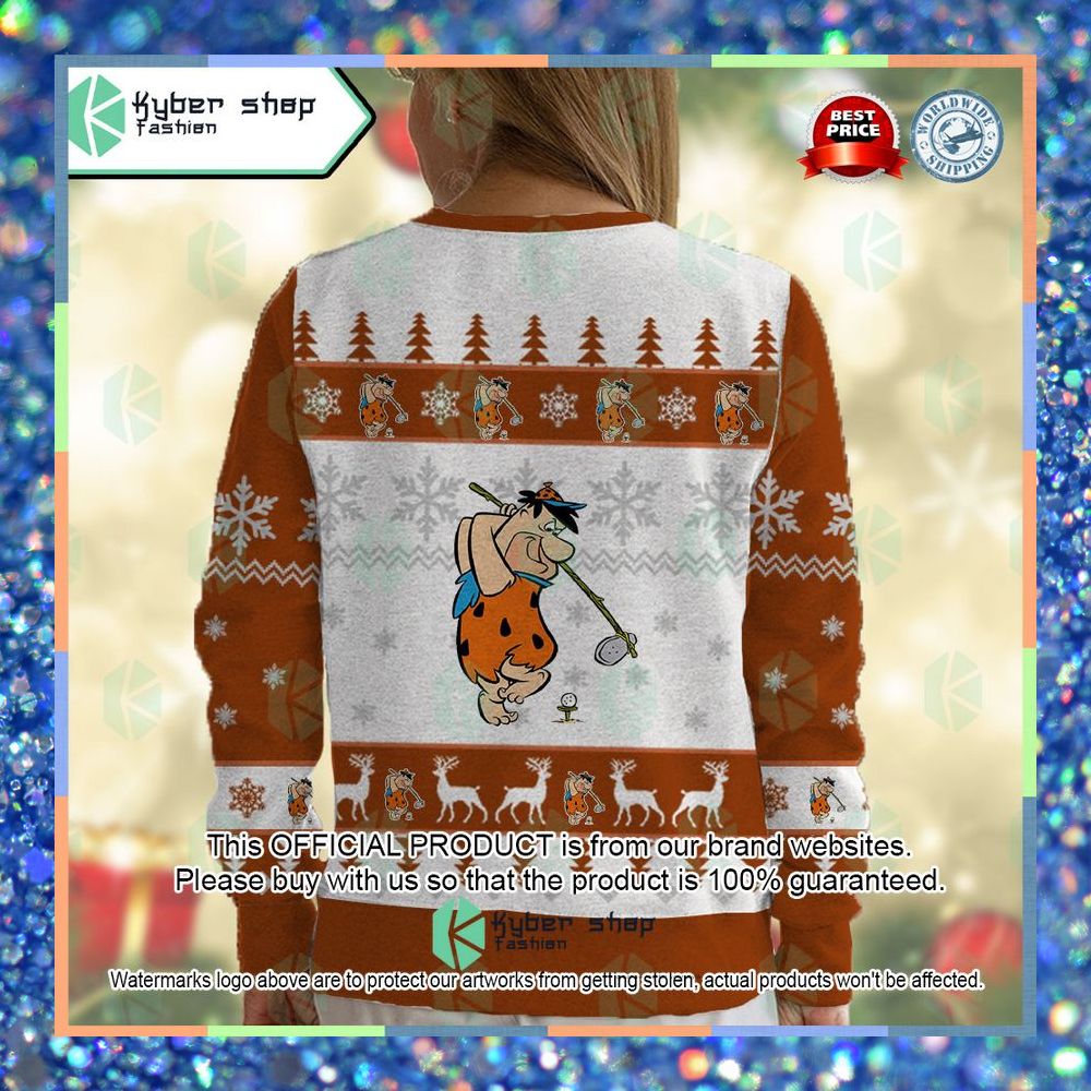 Fred Flintstone The Flintstones Christmas Sweater 10 Fred Flintstone The Flintstones Christmas Sweater word2