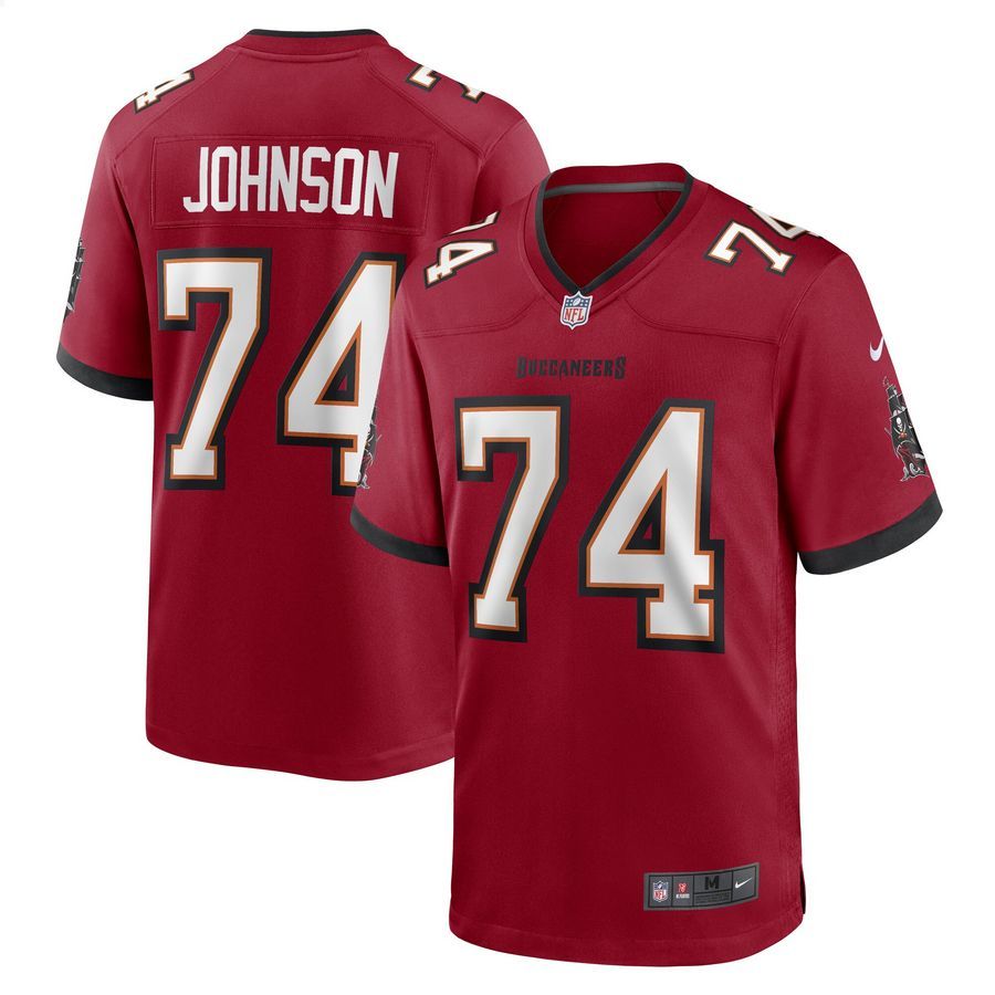 Fred Johnson Tampa Bay Buccaneers Red Football Jersey