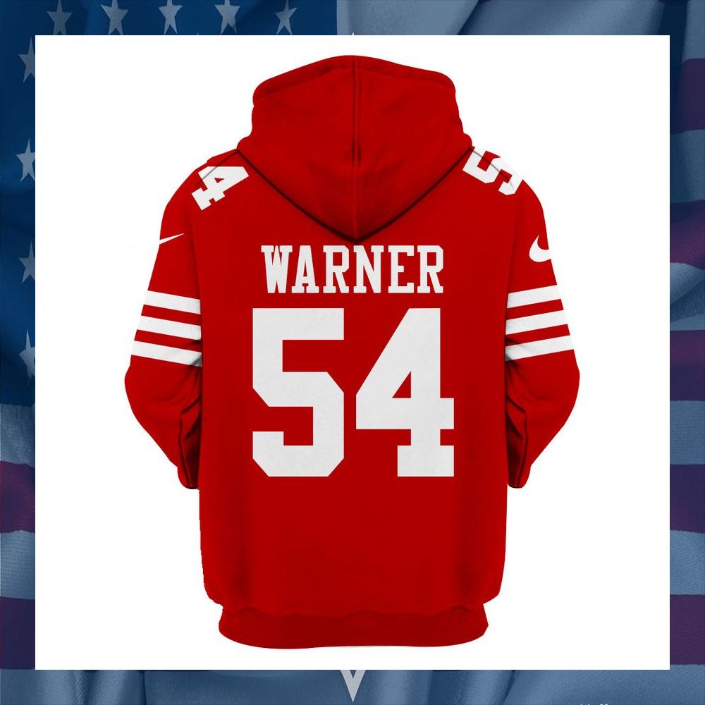 Fred Warner Scarlet San Francisco 49ers Hoodie, Shirt 10 Fred Warner Scarlet San Francisco 49ers Hoodie, Shirt word3