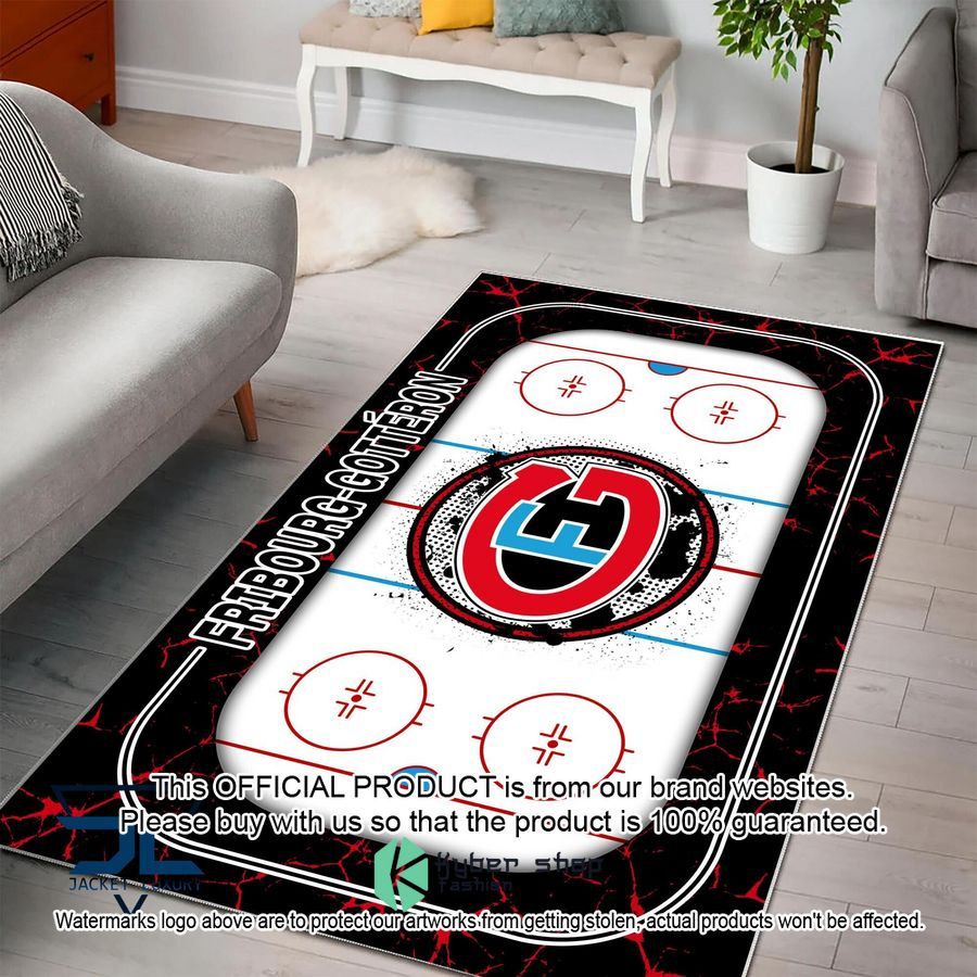 Fribourg-Gotteron Carpet Rug 3 Fribourg-Gotteron Carpet Rug word2
