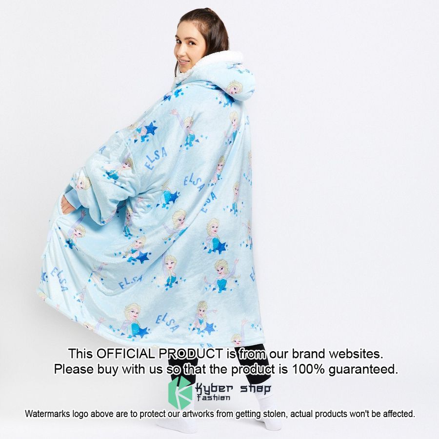 Frozen Elsa Oodie Blanket Hoodie 3 Frozen Elsa Oodie Blanket Hoodie word1