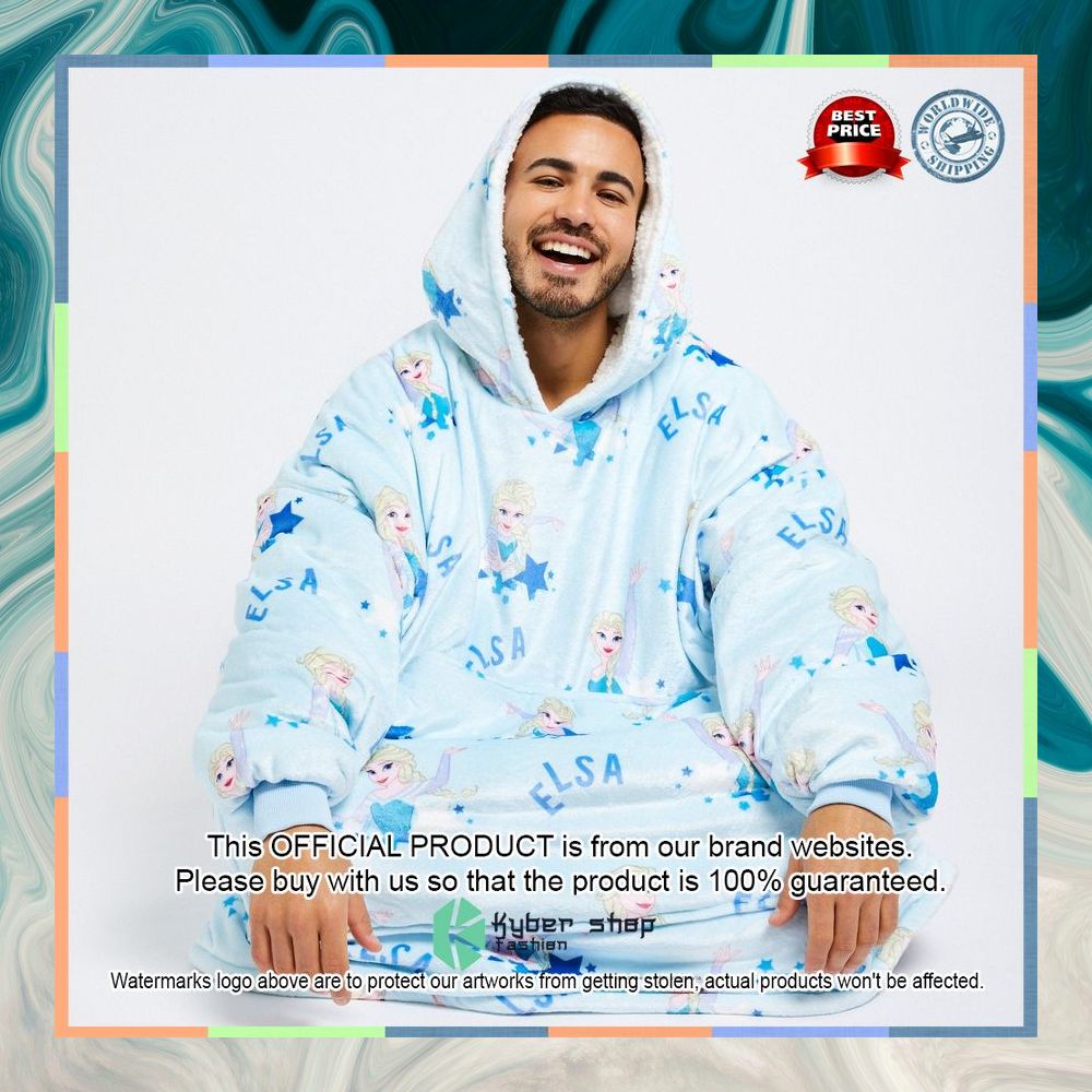 Frozen Elsa Oodie Blanket Hoodie 12 Frozen Elsa Oodie Blanket Hoodie word1
