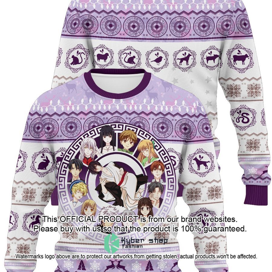 Fruits Basket Characters Christmas Sweater 6 Fruits Basket Characters Christmas Sweater word3